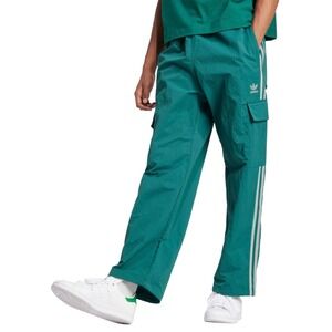 Mens ADIDAS‎ ORIGINALS CARGO Trefoil Track PANTS Large JD0544 Collegiate Green